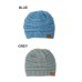 CC Beanie Unisex Hat Knit Overd Thick Cap Adult Kids  eb-14374976